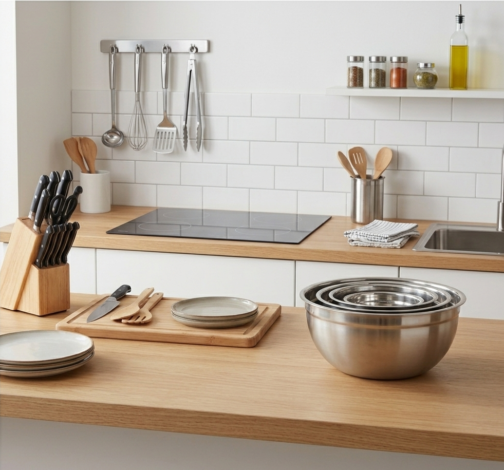 Home kitchen setup